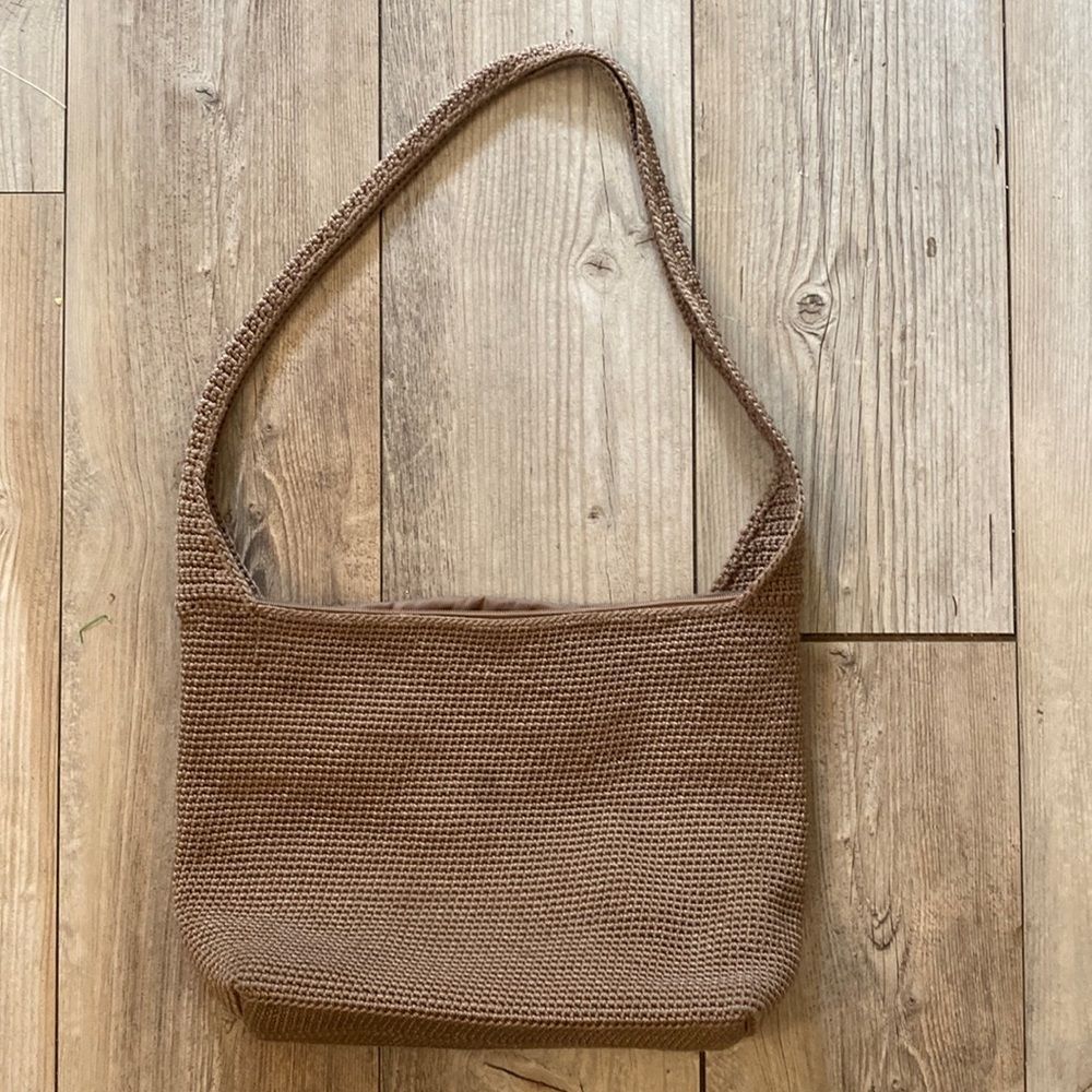 The Sak Hobo Crochet Knit Woven Handbag